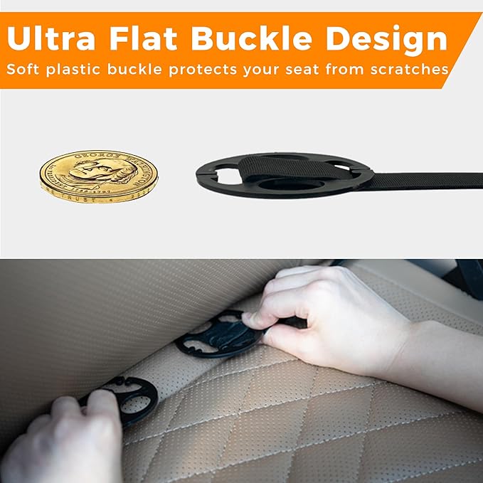 Backseat Car Organizer with Tray, 9 Storage Pockets Back Seat Protector with Foldable Tablet Holder, Waterproof Back of Seat Kick Mats for Kids Adult, Travel Accessories, Gray