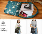 BeeGreen Reusable Grocery Shopping Bag -Travel Tote Bag - Foldable Compact Sturdy Bags