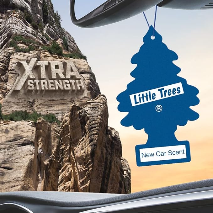 LITTLE TREES Car Air Freshener | Xtra Strength Provides Long-Lasting Scent for Auto or Home | Extra Boost of Fragrance | New 