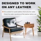 Leather Recoloring Balm - Gray Leather Repair Kit for Furniture, Leather Dye & Paint to Recolor, Restore & Repair Faded, Crac