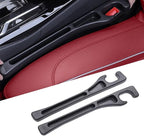 2Pcs Car Seat Gap Filler Organizer Compatible with Toyota Camry, Soft Foam Seat Side Gap Filler with Storage Avoids Things Falling, Fill The Gap Between Seat and Console