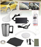 Car Headlight Lens Restoration Kit with 200ml Headlight Repair Liquid,Headlight Polishing Repair Kit for Headlight Lens Resto