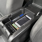 JDMCAR Compatible with Center Console Tray Chevy Colorado/GMC Canyon Accessories 2015-2020 2021 2022 - Red Trim