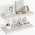 24 Inch Floating Shelves, 24"x9.25"x1.5" Inch Deep Floating Shelves for Wall, Wooden Shelves for Bathroom, Bedroom, Living Ro