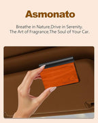 Car Air Freshener-The Original Wood Air Freshener for Visor Clip - Long Lasting Car Odor Eliminator and Scent Diffuser for Ca
