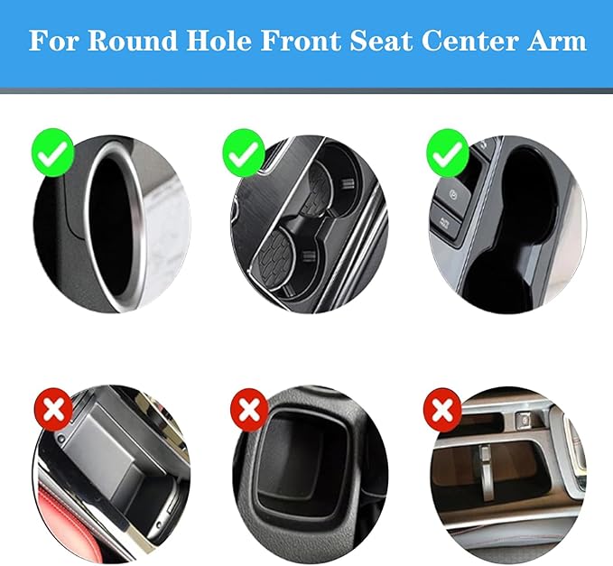 Car Cup Holder Expander Water Bottle Base fit Stanley fit owala for Yeti Rambler for Hydro Flasks 14/24/32/36/40oz -Adjustabl