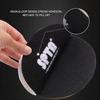 Glass Polishing Pad, SPTA 5 Pcs 5''(125mm) Car Glass Polishing Discs Microfiber Polishing Buffing Pad, Scratch Removal Kit for Correct Damaged Window Cleaning, Removing Stubborn Waterspots