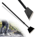 Floor Scraper, Garden Shovel Scraper, Paint Remove Tool for Ice, Tile, Tape, Glue, Ceiling, Concrete Cleaning Kit with 88inch Long Handle Heavy Duty - Metal Blade 4mm Thickness