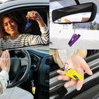 LECART 8 Pack Car Window Glass Breaker Keychain Emergency Escape Tools 3 in 1 Design Safety Tool with Window Breaker Seatbelt