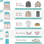 See Through Expandable Compression Packing Cubes, Mesh Travel Packing Cubes for Suitcases, Lightweight Organizers Bag Set for