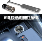 Car Cigarette Lighter Socket, Cigarette Lighter Splitter, Replacement 25776667 J42059 25774623, Compatible with GM Models (Si
