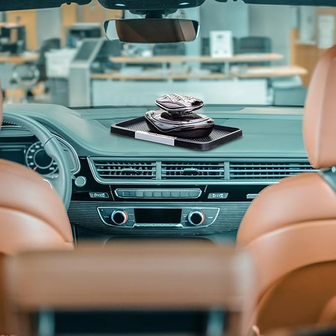 Erice Rubber Mat, Anti-Slide Sticky Dash Pad, Dash Board Cover Mat, Multipurpose Thickend Silicone, Removable, Traceless, Hea