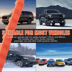24 Pcs Reusable Snow Chains Universal Emergency Adjustable Anti-skid Tire Chains Fit for Most Car SUV Pickup Trucks Car for S