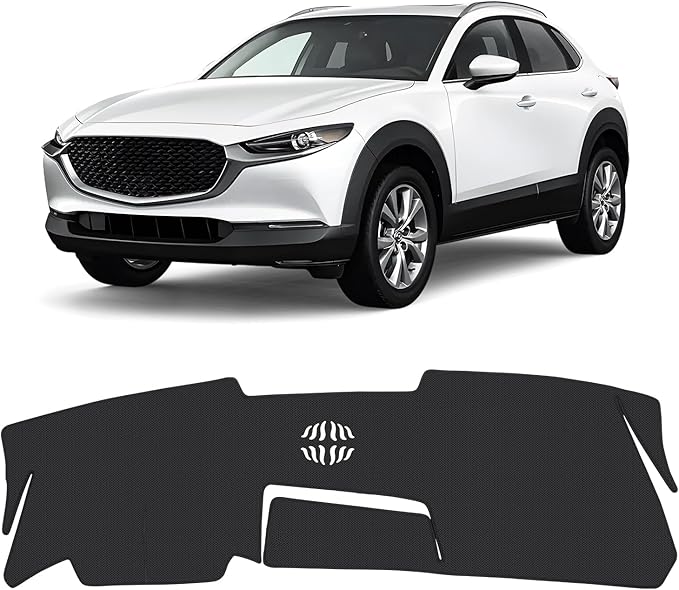 FIILINES Dash Cover for 2020-2026 Mazda CX-30 CX30(Without HUD), Dashboard Mat Accessories Dash Cover Sunshade Nonslip Mesh P