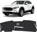 FIILINES Dash Cover for 2020-2026 Mazda CX-30 CX30(Without HUD), Dashboard Mat Accessories Dash Cover Sunshade Nonslip Mesh P