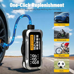 4000A Car Jump Starter with Air Compressor, Car Jumper 150PSI Portable Car Battery Jump Starter, 12V Jump Box Battery Pack