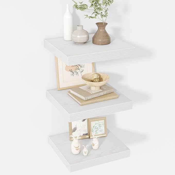 12 Inch Floating Shelves, 12" Deep Floating Shelf Wall Mounted, 12" Wall Shelves, Rustic Deep Bookshelf, Extra Deeper Display
