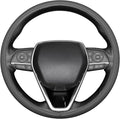 MEWANT Hand Sewn 3D Style Steering Wheel Cover for Toyota Camry 2018-2019/Toyota Avalon 2019/Toyota Corolla 2019-2020/Toyota RAV4 2019 Steering Wheel Accessories