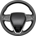 MEWANT Hand Sewn 3D Style Steering Wheel Cover for Toyota Camry 2018-2019/Toyota Avalon 2019/Toyota Corolla 2019-2020/Toyota RAV4 2019 Steering Wheel Accessories