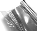 VViViD One-Way Colorful Vinyl Window Tinting Sheets (25ft x 5ft, Silver Mirror Chrome)