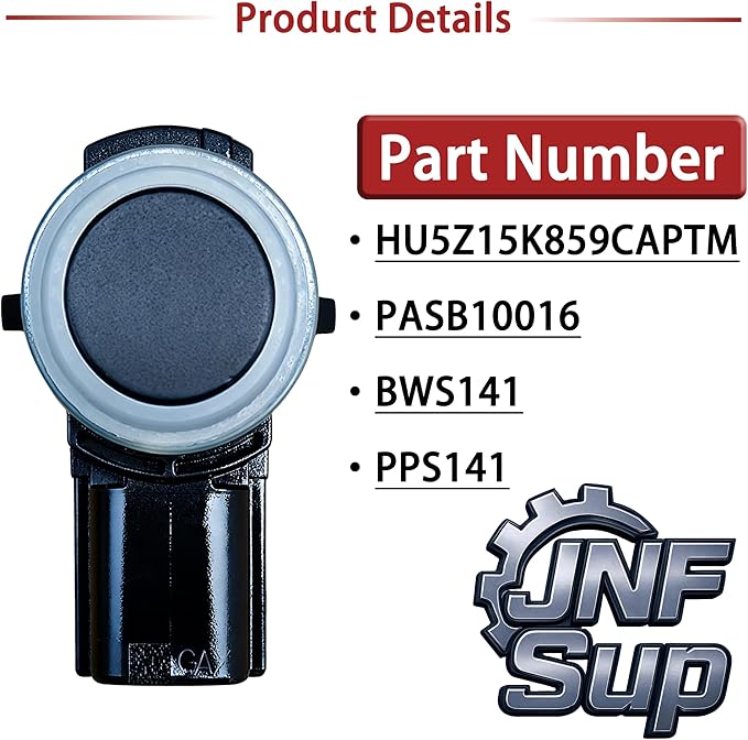 2 pcs Parking Assist(Aid) Sensor(Equipped with Compatible Connector Harness) - Compatible with Ford Ranger 2019-2023, 3-Pin F