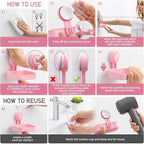 LEVERLOC Soap Dish Holder for Shower Suction Cup Wall Mounted Self Draining NO-Drilling Removable Bar Soap Sponge Holder for 
