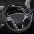 West Llama Customized Auto Car Steering Wheel Cover for Hyundai,Tucson,Sonata,Elantra,Santa Fe,Genesis,Sonata Hybrid,Azera,Ve
