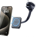 APPS2Car Magnetic Car Phone Holder, Compatible with MagSafe, Magnetic Phone Mount for iPhone 17 16 15 14 13 Series, Universal Magnet Phone Holder for Car
