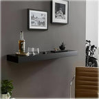 Floating Shelves for Wall Storage, Wall Shelves Bedroom Decor, Secret Compartment Furniture with Trap Door, Rustic Wood Shelf