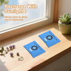 Silica Gel Desiccant Packets, Indicating Rechargeable Desiccant Packs for Storage, 100g×2pcs Moisture Absorbers for car Gun