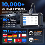 XTOOL D6 OBD2 Scanner Diagnostic Tool with Lifetime Free Updates: 2026 Full System Scan Tool with 15 Resets, Crank