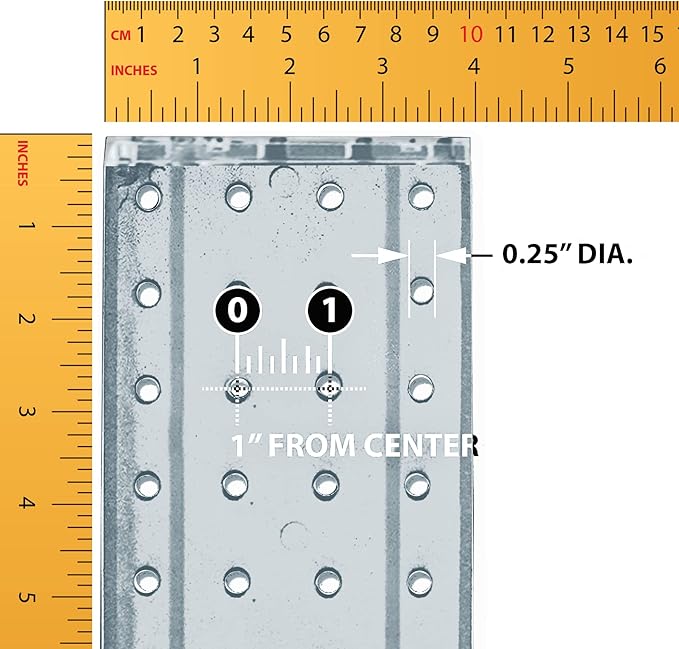 Azar Displays 700220-CLR Pegboard 4-Sided Revolving Counter Display, Clear Translucent Color