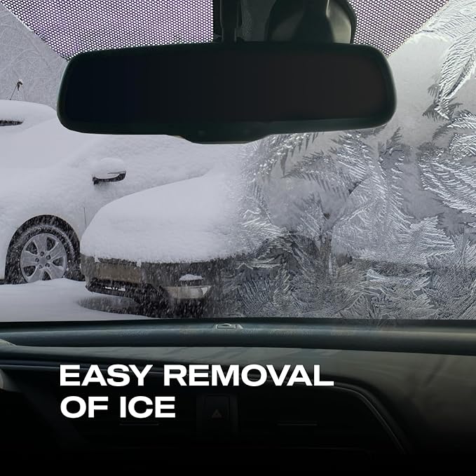Nasiol GlasShield Nano Rain Repellent Spray Kit, Windshield&Glass Ceramic Coating, Super Hydrophobic to 30000 Miles, Super Ea
