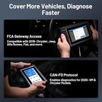 TOPDON Scanner AD800BT V2.0, Bidirectional Scan Tool, Full Systems Diagnostic Tool for All Vehicles, Automotive Diagnostic Sc