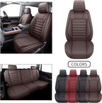 YIERTAI Truck Seat Covers for Chevy Chevrolet Silverado GMC Sierra Custom Fit 2007-2025 2026 1500 2500 3500HD Trail Boss Z71 