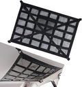 Car Roof Storage Net, Double Layer Mesh Polyester Auto Ceiling Cargo Net, 31.5" x 21.6" Camping Overhead Storage Organizer, Universal for Sedans Jeeps SUVs (Black)
