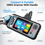 AVAPOW AV-D600 4 Systems OBD2 Scanner Engine/Transmission/SRS/ABS Diagnostic Tool, Oil Reset/EPB Reset/Battery Match, Car Code