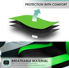 FH Group Car Seat Covers Rear Set Cloth - Universal Fit Automotive Seat Covers, Low Back Front Seat Covers, Solid Back Seat C