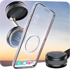 2026 Upgraded 360° Vacuum Magnetic Car Phone Holder for Magsafe [96+LBS Strongest Suction & 2800gf Strongest Magnetic], Adjustable Car Phone Mount for Your Car/Gym/Mirror/Shower for iPhone & Android