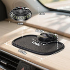Multifunction Car Anti-Slip Mat Auto Phone Holder Universal Rotatable Car Phone Holder Anti Skid Dashboard Mat with Temporary