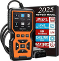 OBD2 Scanner Diagnostic Tool - Check Engine Light Code Reader, Reset Function, Data Stream, I/M Readiness, Full Features, Modes