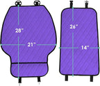FH Group Car Seat Cushion – Neosupreme Single Front Seat Cover with Front Pockets, Airbag Compatible, Universal Fit Car Seat 