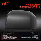 A-Premium Driver Side Rearview Mirror Cover Cap - Compatible with Ford F-150 F150 2015-2020 - Textured Black