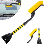 25.5" Car Snow Brush and Detachable Ice Scraper, Snow Shovel for Car Window, with Foam Grip and 45° Angle Brush Head, Snow Shovel for Car Window, Winter Accessories for Cars, Trucks, SUVs