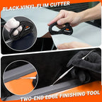 WRAPXPERT Vinyl Wrap Tool Kit,Car Wrap Kit Include Vinyl Wrap Gloves & Magnets,Utility Knife with Blades,Wrapping Paper Cutter,Felt Squeegee Corner Squeegee Window Tint Tools