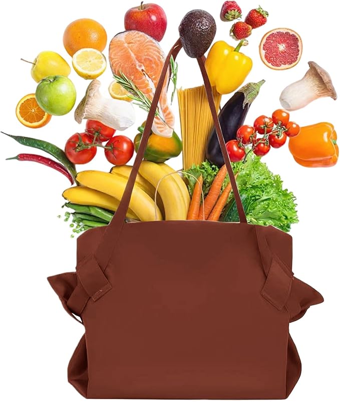 Travel Tote Bag – Foldable Shopping Carrier, Lightweight Portable Organizer, Reusable Folding Bag | Compact Storage Design