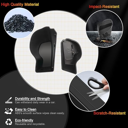 for 2024 Toyota Prius Trash Can for 2023-2025 Toyota Prius/Prius Prime Small Car Trash Bin Prius Left Side Front Door Mini Trash Garbage Bin w/Lid for Toyota Prius Accessories (Prius Left Side)