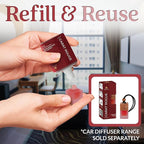 Carat Rouge Car Air Fresheners (Refill) | Affordable Fragrance for Women | 50ml Diffuser Refill with 3-Month Long-Lasting Aro