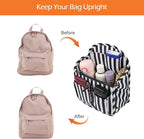 Surblue Backpack Organizer Insert Liner Hanging Travel Rucksack Purse and Handbag Insert Pocket, High-capacity Divider Foldab