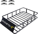 64”x39”x8” Roof Cargo Rack for SUV Car Trucks,Heavy Duty Cargo Basket Anti-Rust Top Luggage Rack